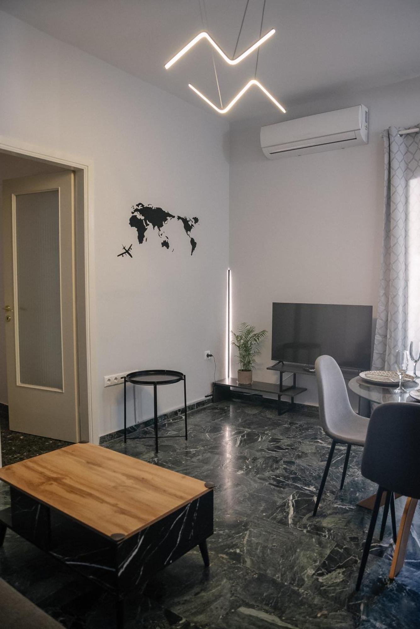 Apartmán 3Cs Athens Ampelokipoi Comfy Flat Ft Patio Airport Direct Day N Night Exteriér fotografie